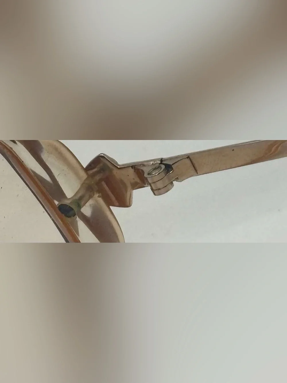Vintage Sophia Loren 568 Brown Translucent Oval Sunglasses Frames Only USA